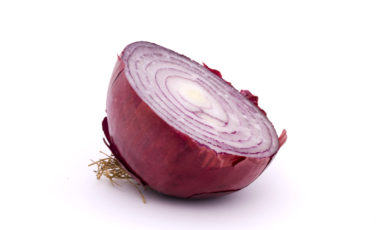 half a red onion